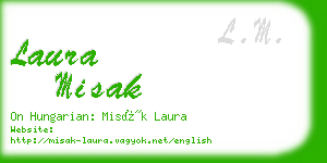 laura misak business card